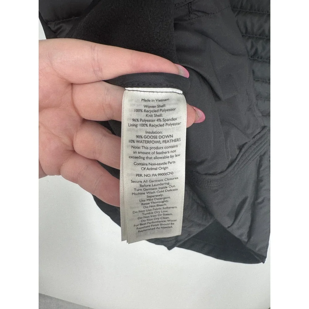 Eddie Bauer EB800 EB 800 First Ascent Quilted Puffer Vest Mens Large Goose Down
